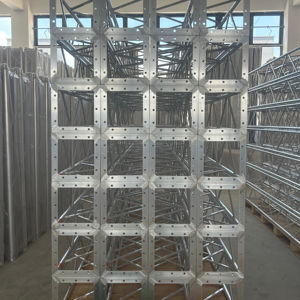 Sistema de armazón de techo de aleación de aluminio, armazón de techo de aluminio con pernos de escenario, armazón de iluminación para conciertos, escenario móvil para conciertos - Product Image 1