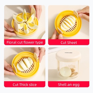 Multifunction Egg <b>Cutter</b> Mold Fast Cut Eggs Flower <b>Edges</b> Spiral Breakfast Cooking Tools High Quality Egg Slicer <b>Cutter</b> - Product Image 6