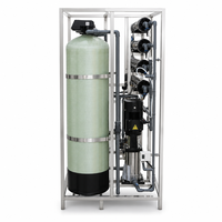 Système de purification d'eau par osmose inverse 1000 LPH, machine à eau potable 1 TPH, système de traitement de l'eau par osmose inverse pour élevage avicole