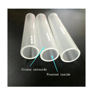 Hot Bán Trong Suốt Rõ Ràng <span class=keywords><strong>Polycarbonate</strong></span> Ống Đầy Màu Sắc PC PMMA Acrylic Nhựa Ống Đùn Ống Cho Chiếu Sáng Trang Trí - Product Image 2