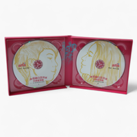 Nouvelle Tendance 2026 : Boîte DVD Rigide en Gros, Étui Rose Brillant avec Impression Artistique Dessinée à la Main