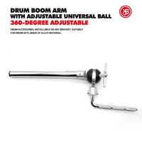 Bras de support de batterie en alliage Beatello |   360 °   Support de boule universel réglable |   Installable sur n'importe quel support |   Mise à niveau professionnelle du matériel