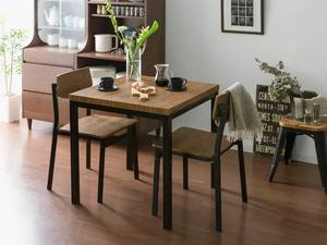 Set da pranzo Vintage con stile <span class=keywords><strong>Brooklyn</strong></span> da 5 pezzi per 4 sedie compatte in acciaio per piccoli spazi - Product Image 6