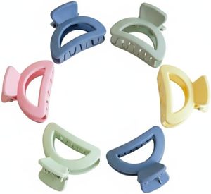 Pinces à cheveux mates couleur bonbon de 6 cm pour filles et femmes, pinces à cheveux, barrettes - Product Image 2