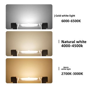 Fredlighting Ampoule <span class=keywords><strong>LED</strong></span> COB <span class=keywords><strong>R7S</strong></span> double extrémité haute luminosité à branchement horizontal 78mm/118mm/<span class=keywords><strong>189mm</strong></span> 110V-220V à intensité variable pour usage extérieur - Product Image 3