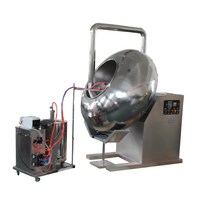 Nouvelle machine à colorer les bonbons en acier inoxydable haute capacité pour perles de sucre, noix, fruits et légumes