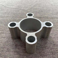 Profilé en alliage d'aluminium série 6000 pour décoration, coupe CNC, extrudé d'aluminium, élégant et compétitif