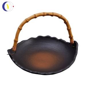Japanese Ceramic <b>Bamboo</b> Hanging Household Tableware Dried Fruit Plate - Product Image 5