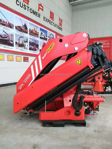 משאית טנדר בום הידראולי טנדר רכוב מנוף דלדך 16 טון 21ton 25ton 25ton מתקפל זרוע מתקפלת - Product Image 2