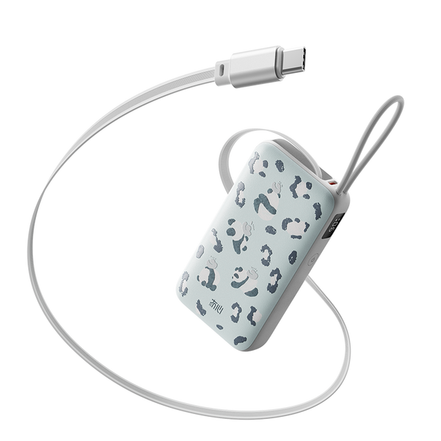 Maoxin New Built Retractable Type-C Cable 70cm 45W 35W 20W Fast Charge 20000mah 10000mah Power Bank for Mobile Phone & Computer