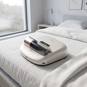 Low Noise Portable Automatic <strong>Dust</strong> <strong>Mite</strong> Robot Hot Wind Dehumidify UV Disinfect Bedding Pillow <strong>Mite</strong> Remover Bed Vacuum Cleaner - Product Image 5