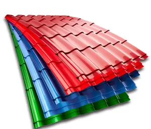 स्पॉट रंग लेपित लहर टाइल 900 प्रकार लोहे टाइल रंग स्टील