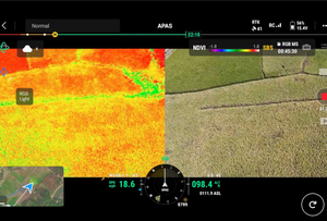 Drone DJ Mavic 3M avec caméras multispectrales et RGB, module RTK pour la cartographie agricole, la surveillance aérienne et la surveillance des cultures - Product Image 6
