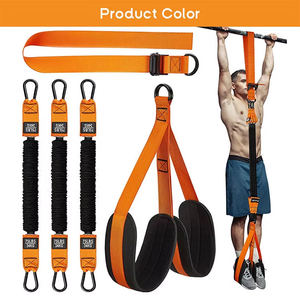 150-255-300lbs भारी पुल-अप सहायता बैंड के साथ फिटनेस अभ्यास कसरत प्रशिक्षण के लिए - Product Image 2