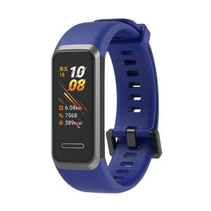 Bracelet en Silicone pour montre <span class=keywords><strong>Huawei</strong></span> <span class=keywords><strong>Band</strong></span> 4, couleur unie, bracelets de rechange - Product Image 3