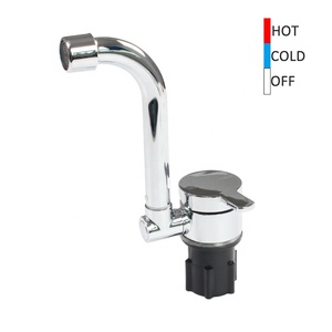 TYTXRV-<span class=keywords><strong>grifo</strong></span> de cocina de acero inoxidable 304, pulido de espejo, plegable, de agua fría y caliente, para caravana y <span class=keywords><strong>autocaravana</strong></span> - Product Image 1