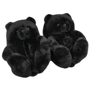 Moda orsacchiotto peluche scarpe da interno morbido massaggio e impermeabile natale per ciabatte per adulti stagioni invernali e primaverili - Product Image 6