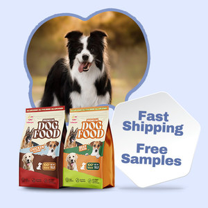 <span class=keywords><strong>Nourriture</strong></span> sèche pour chiens personnalisée OEM/ODM, riche en protéines, <span class=keywords><strong>sans</strong></span> <span class=keywords><strong>céréales</strong></span>, 5%-20% de bœuf et de poulet, 5 kg, 10 kg, 15 kg, nutrition complète - Product Image 1