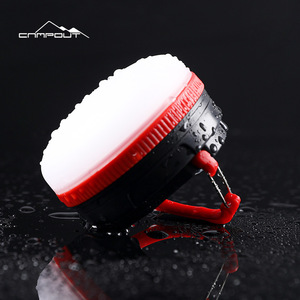 Lampe de camping LED d'extérieur Campout noire et rouge, étanche, suspendable, pour tente, avec une durée de vie de 25 000 heures - Product Image 4