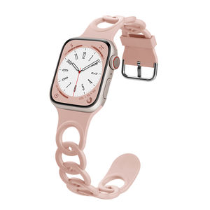 <span class=keywords><strong>2023</strong></span> nouveau bracelet en Silicone multicolore pour <span class=keywords><strong>Apple</strong></span> Iwatch creux beignet motif beignet bracelet de montre pour <span class=keywords><strong>Apple</strong></span> beignet bracelet en silicone - Product Image 2