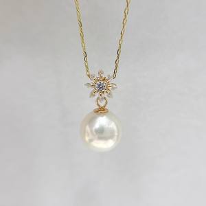 31371 Accesorios de Perlas DIY, Colgante de Plata S925 con Cuentas Redondas de 9-15 mm, Soporte Vacío para Colgante de Collar con Diseño de Copo de Nieve - Product Image 3