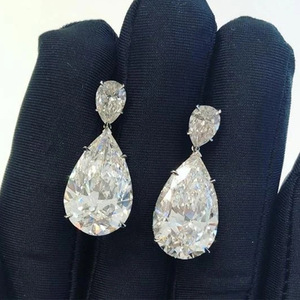 Orecchini Pendenti Scintillanti con Micro Pavé per Donne, Eleganti Gioielli da Orecchio per Feste Serali alla Moda - Product Image 3