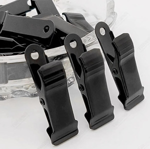 Precio de fábrica: Clips metálicos plateados tipo cocodrilo, mini clips de resorte, pinzas de cocodrilo plateadas. - Product Image 6