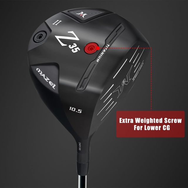 OEM ODM Right Handed Titanium Golf Driver with Rubber Grip Dexterity Golf Club Accessory