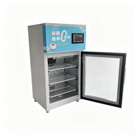 Yaourtière Commerciale 40L Blanche à Refroidissement par Air, Armoire de Fermentation à Température Constante, Multifonctionnelle avec Cœur PLC