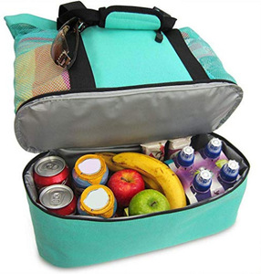 Bolsa de Almacenamiento Multifuncional, Bolsa de Playa para Picnic, Bolsa de Malla Transparente para Mujer, Bolsa de Almacenamiento para Natación, Bolsa de Compras de Gran Capacidad - Product Image 5