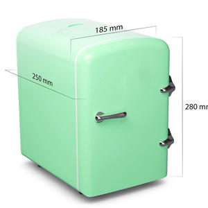 Réfrigérateur compact portable électrique <span class=keywords><strong>4L</strong></span> à économie d'énergie, alimenté par USB, en plastique, pour usage domestique, hôtelier, dortoir, voiture, porte simple - Product Image 2