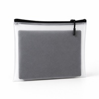 Sac de rangement cosmétique transparent en PVC grande capacité, avec logo personnalisé, trousse de toilette de voyage, étui à fermeture éclair étanche, fournisseur