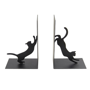Hot Sell Material Iron Book Holder <b>Bookends</b> High Quality Decorative Metal <b>Bookends</b> - Product Image 4