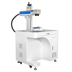 Fornitori cinesi macchina per la marcatura Laser del Cabinet in metallo Qr Code data testo Desktoplaser macchina per marcatura