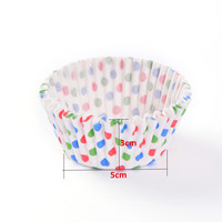 Qualité alimentaire Graisse Preuve Standard Cupcake Liners Moules en Papier cas Muffin Emballages pour le Mariage D'anniversaire