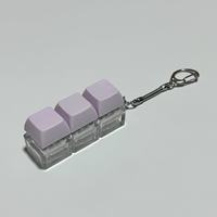 Design LED Keycap Custom Anime KeycapsFidget Keyboard Click Fidget Keychain Multiple Color