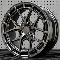 Jantes 5x114.3 Euro Forged Wheels 17-22 pouces Street Performance Dark Gunmetal pour BMW M2 G87 M3 Land Rover Rolls-Royce Nissan