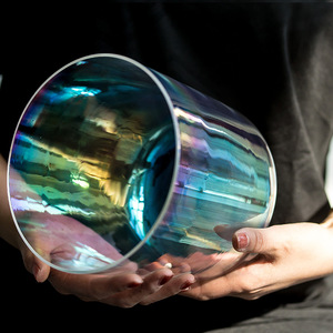 Cuenco de Cristal Aurora, Instrumento de Cuarzo para Terapia de Sonido, Meditación y Alivio del Estrés - Product Image 5