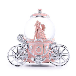 Tout nouveau 100MM amour valse rose Musical eau Globe Couples cadeaux pour la décoration de mariage et cadeau - Product Image 6
