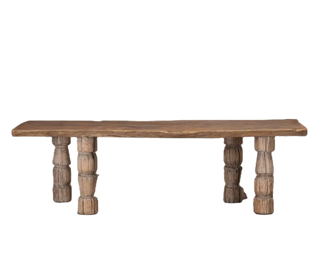 Tavolo da pranzo in legno massello naturale tavolo da pranzo lungo in legno antico industriale vintage