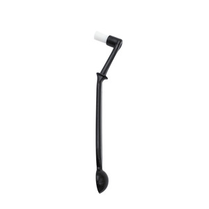 Brosse de nettoyage pour machine à café Chef Season Show, en nylon noir PP, flexible, pour bars et cafés - Product Image 2