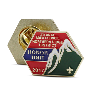 金メッキカスタム消防救助ラペルピン工場価格 - Product Image 3