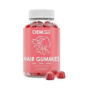 LOW MOQ Best Glowing Collagen Whitening Skin L-glutathione Gummies Biotin Gummies Good For Hair Skin Nails