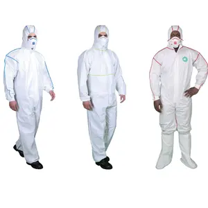 Combinaison de protection respirante jetable, vêtements de travail epi pour hommes, salopette de sécurité personnelle, combinaisons SF avec coutures liées