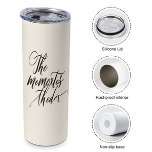 Gobelet isotherme en acier inoxydable 20oz, personnalisable, pour café, thé, voyage - Product Image 3
