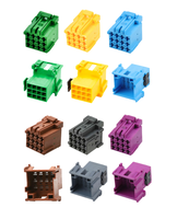 1-967627-1/2/3/4/5/6 Connecteur 12 broches pour le faisceau de câbles Adaptateur de connecteur non scellé automobile 1-967622-1/2/3/4/5/6
