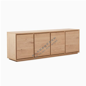 <span class=keywords><strong>Meuble</strong></span> <span class=keywords><strong>TV</strong></span> sur pied en bois massif, <span class=keywords><strong>meuble</strong></span> d'entrée en noyer noir, <span class=keywords><strong>meuble</strong></span> <span class=keywords><strong>de</strong></span> rangement moderne et minimaliste en chêne blanc - Product Image 5