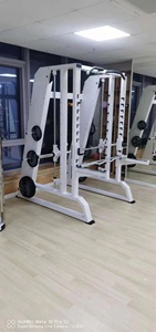 Máquina de gimnasio comercial Entrenador multifuncional Máquina <span class=keywords><strong>Smith</strong></span>/<span class=keywords><strong>Smith</strong></span> & Squat Rack - Product Image 3