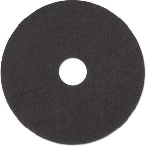 19 pulgadas. Discos para Pulir Pisos Comerciales Dia - Negros, 5 por Caja (Boardwalk BWK4019BLA) - Product Image 1