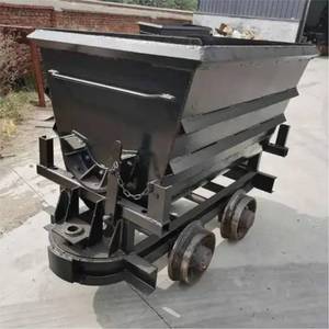 Chariot minier de 0,55 m³ avec roues durables à roulements pour le transport de sable/déchets rocheux en chantier - Product Image 5